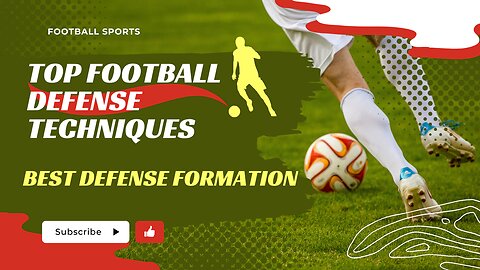 Top Football Defense Techniques | BEST Defense Formation