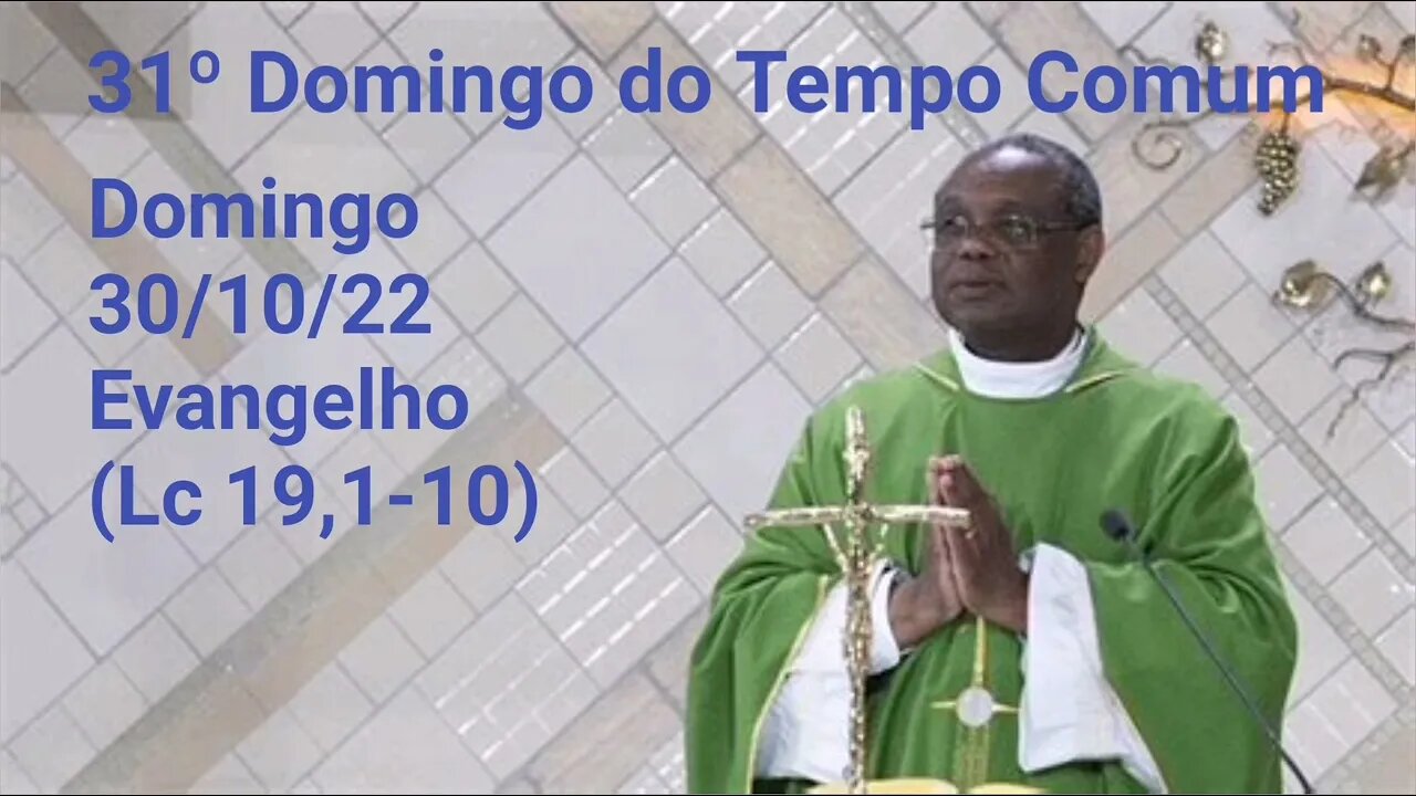 Homilia de Hoje | Padre José Augusto 30/10/22 | 30° Domingo do Tempo Comum