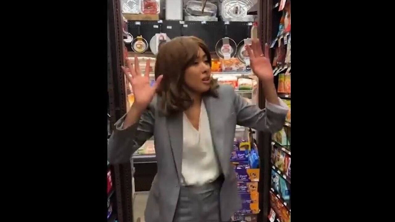 Kamala Goes Food Shopping!