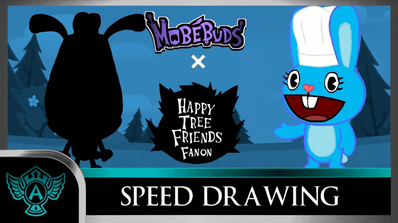 Speed Drawing: Happy Tree Friends Fanon - Sweets | Mobebuds Style