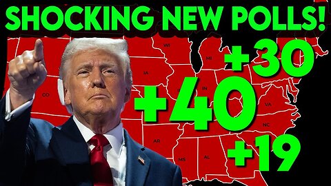 TRUMP DOMINATES ALL SWING STATES - 2024 Election Map Prediction