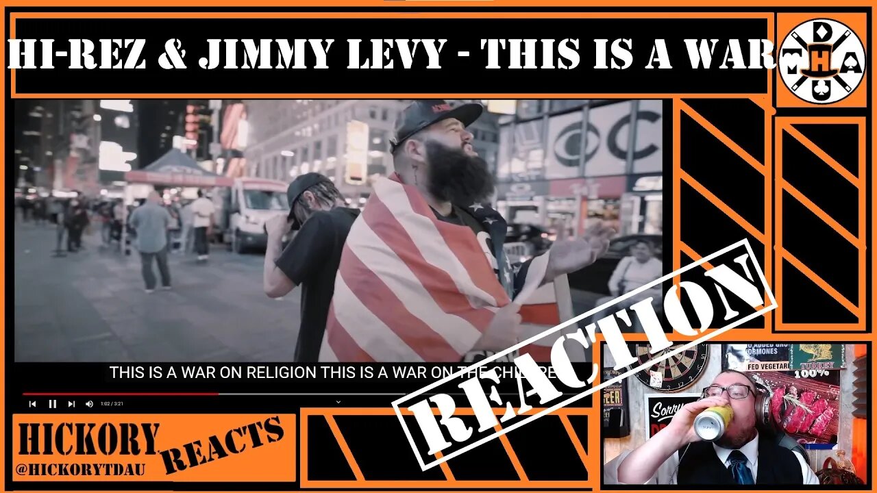 We Need More Of This! Hi-Rez & Jimmy Levy - This Is A War Reaction | Amazing, Brave, and Patriotic!