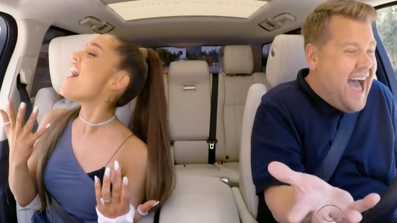 Ariana Grande Addresses Pregnancy & Diva Rumours On Carpool Karaoke!