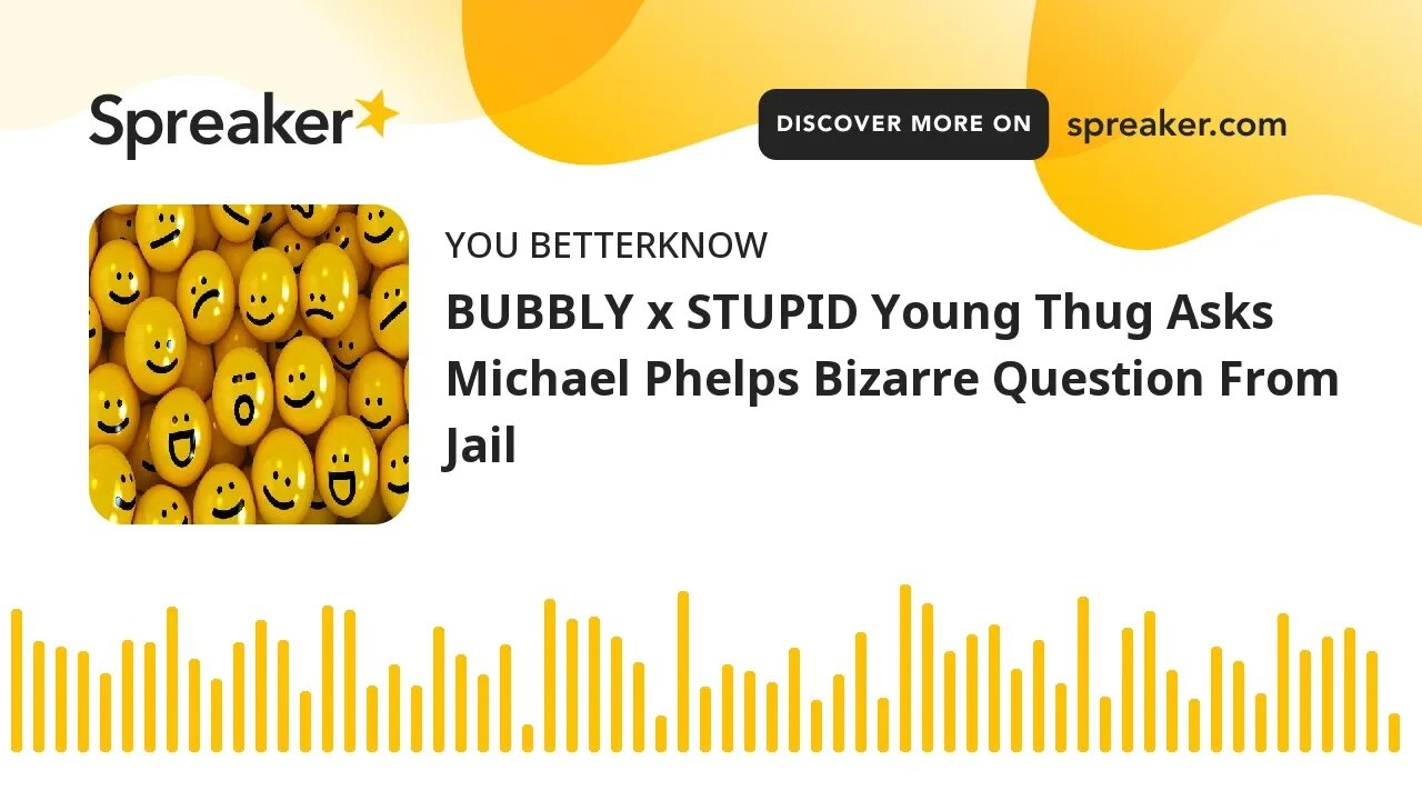 BUBBLY x STUPID Young Thug Asks Michael Phelps Bizarre Question From Jail