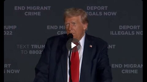 Trump: "We are being led by stupid people. We cannot take it anymore."