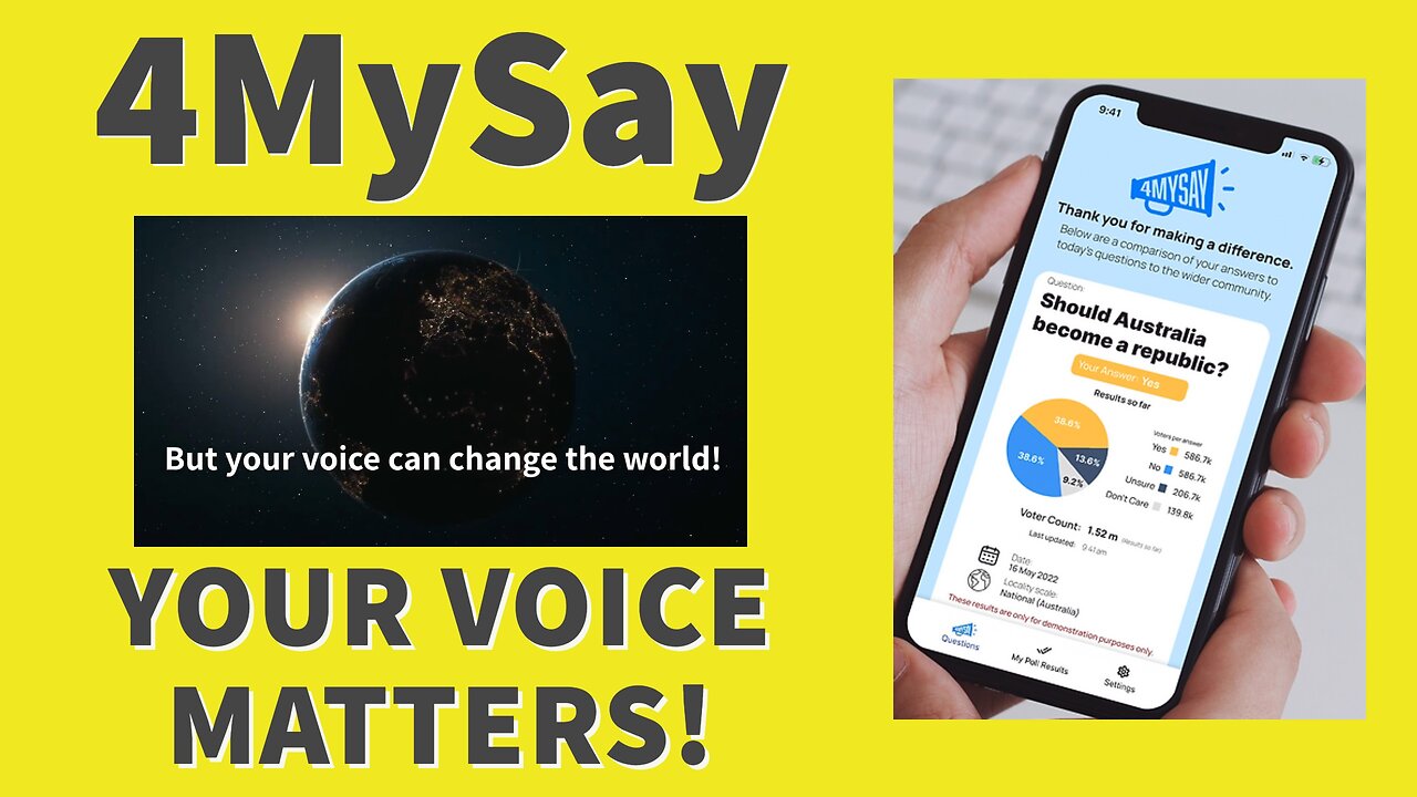 YOUR VOICE MATTERS!