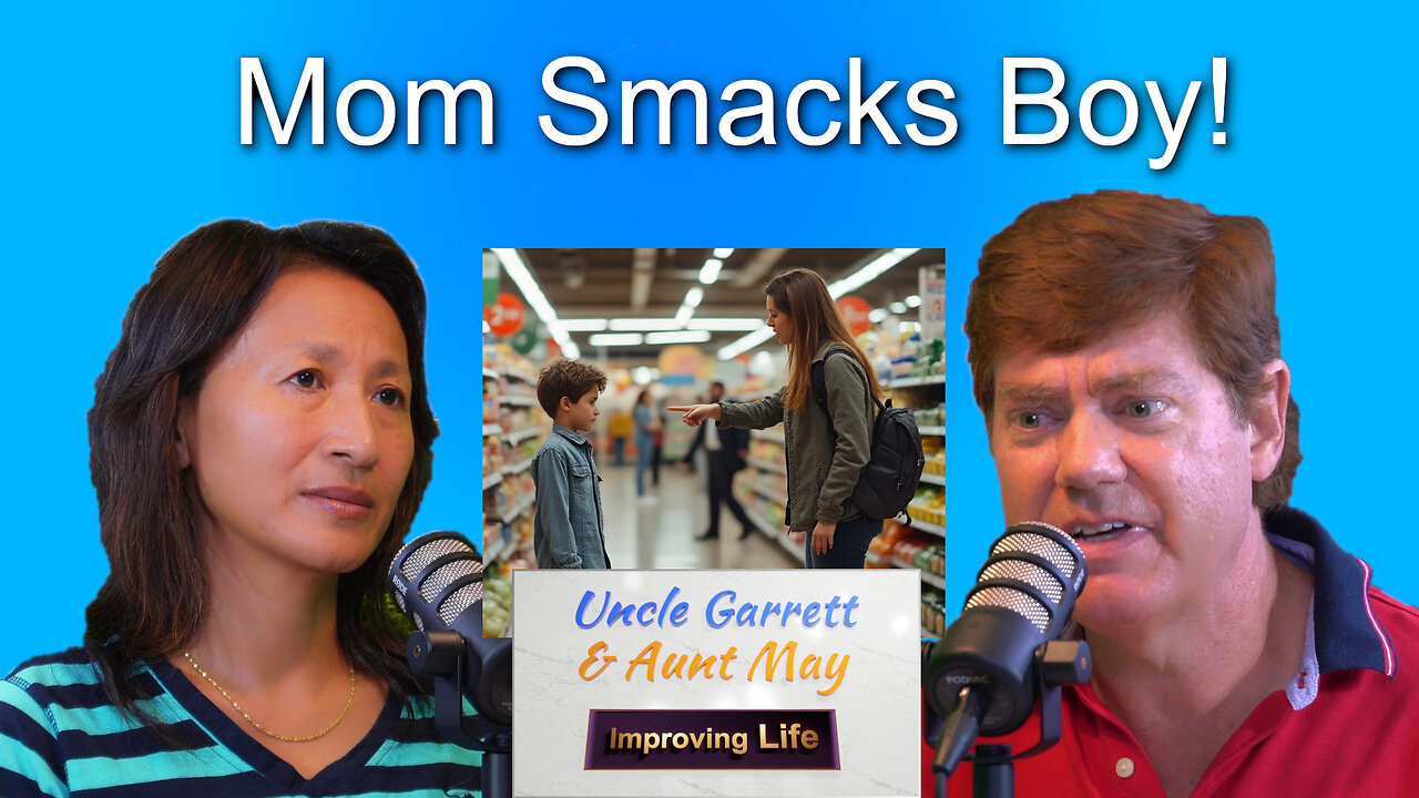 Mom Smacks Boy! | What Would You Do?