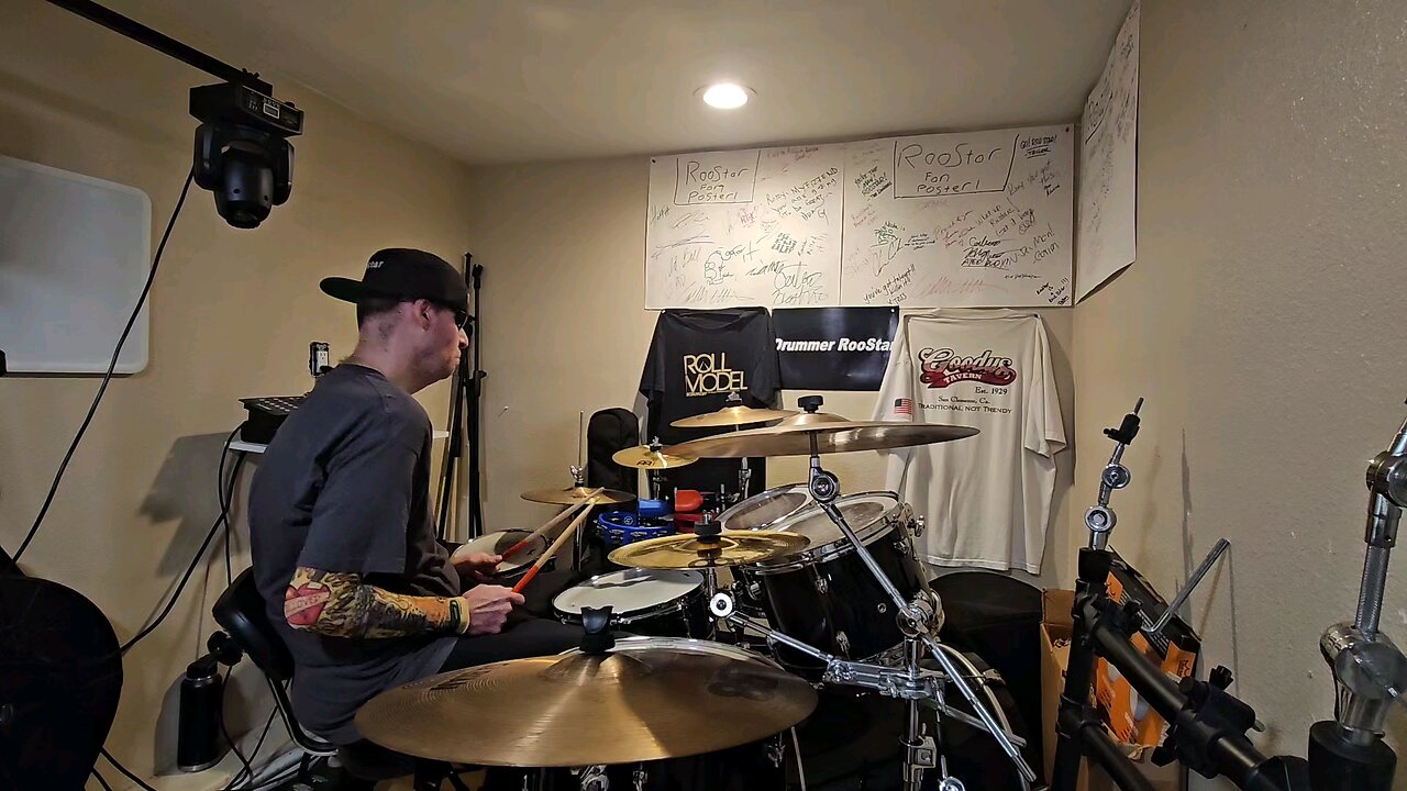 September 13th 2024 Legally Blind Drummer RooStar Linkin Park - Figure 09 Drum Cover.