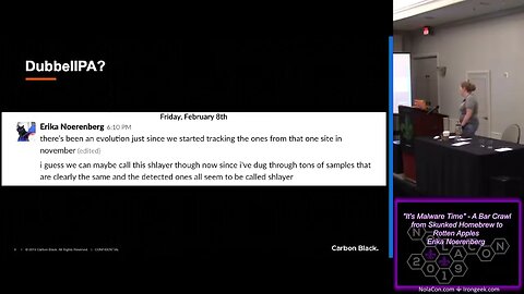 Its Malware Time A Bar Crawl from Skunked Homebrew to Rotten Apples Erika Noerenbe