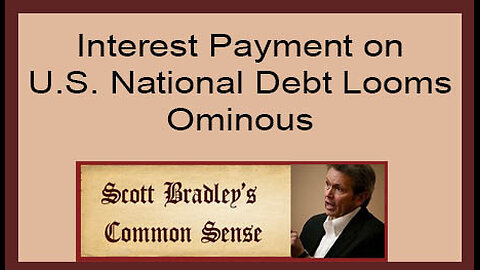 Interest Payment on U.S. National Debt Looms Ominous