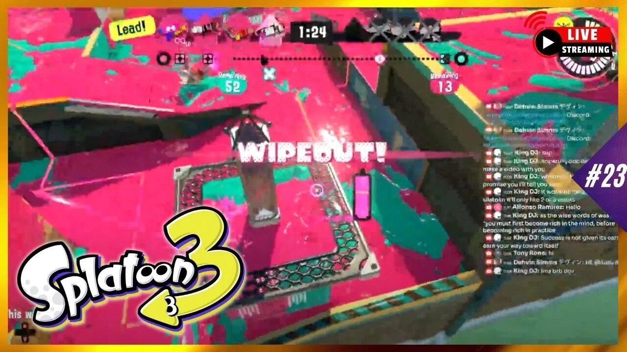 🔴 Turf War Madness With Viewers Splatoon 3 Gameplay Livestream | Dehvin7 Gaming