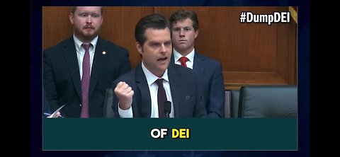 Rep Gaetz WRECKS DEI Investment Specialist with their own study! 🤣🙄😎