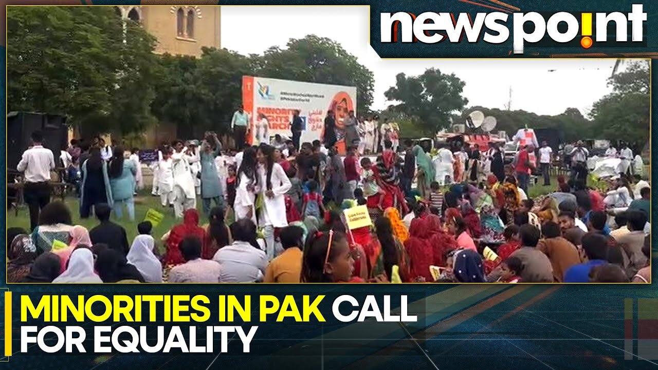 Pakistan: Minorities hold march for equality; surge in cases of blasphemy: report | WION Newspoint