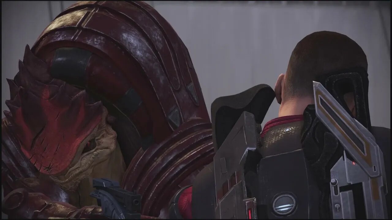 Shepard Talks Down Wrex In Epic Standoff | Mass Effect: Legendary Edition | ME1 4K Clips