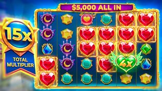 ALL IN $5,000 STARLIGHT PRINCESS BONUS BUY!