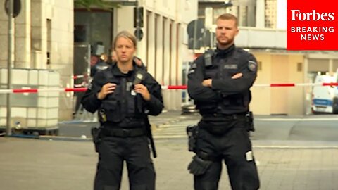 Police Guard Crime Scene After Knife Attack At A Festival In Germany Kills And Injurs Multiple