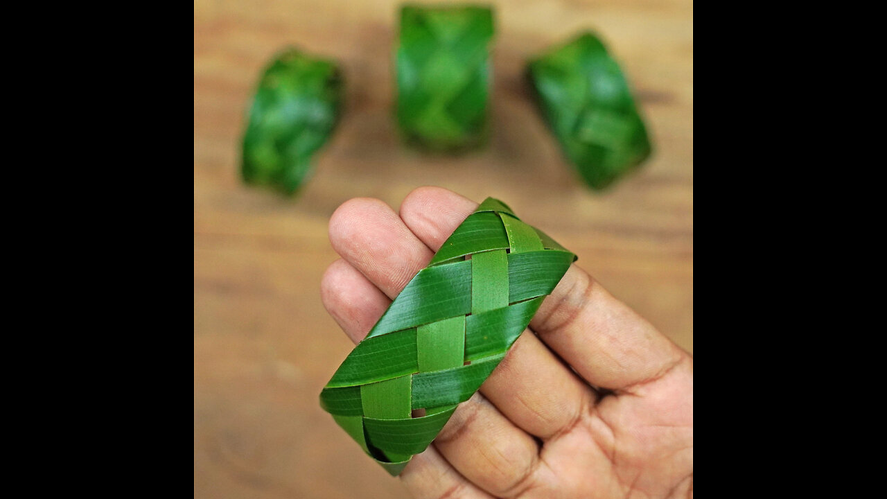 Coconut Leaf Crafts Idea😍Handmade Craft Activities With Real Leaves🌴