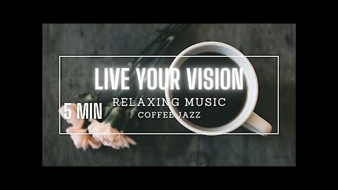 5 Min Relaxing Music: Coffee Jazz | Relaxing Coffee Music