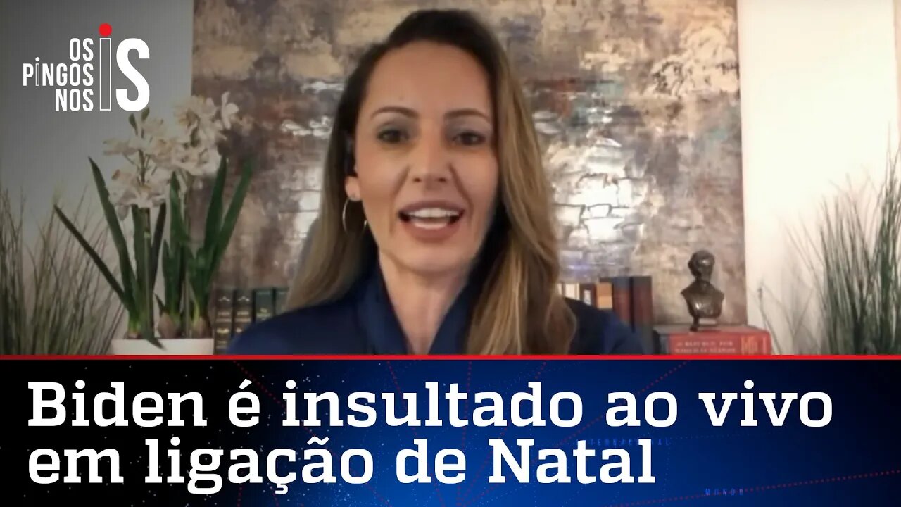 Ana Paula Henkel explica "Let's Go, Brandon" contra Biden