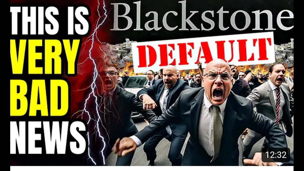 Blackstone Defaulted... Americans Are In Big Trouble