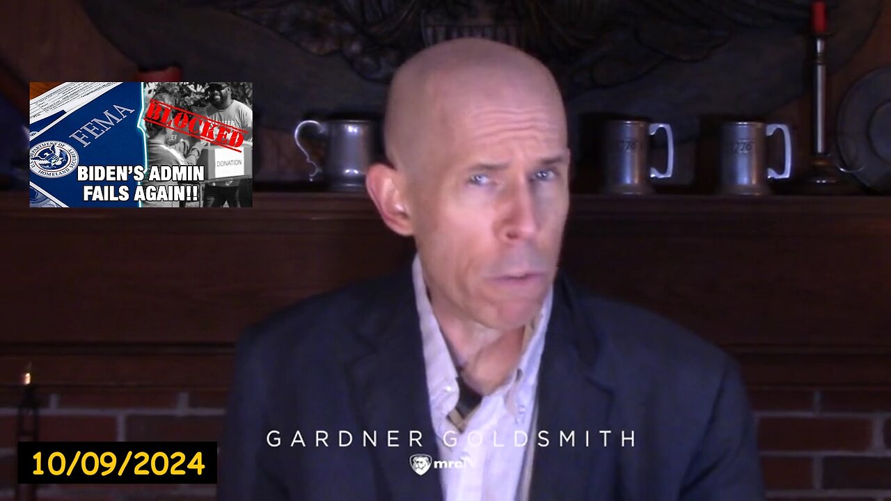 x162a: Gardner Goldsmith - Reports Say FEMA Is Blocking REAL, Private, Lifesaving Help In Helene Storm Zones