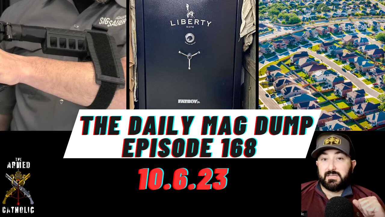 DMD #168-Judge Rules Pistol Brace Ban Violates 2A | Liberty Safe Update | Can HOAs Ban Guns?