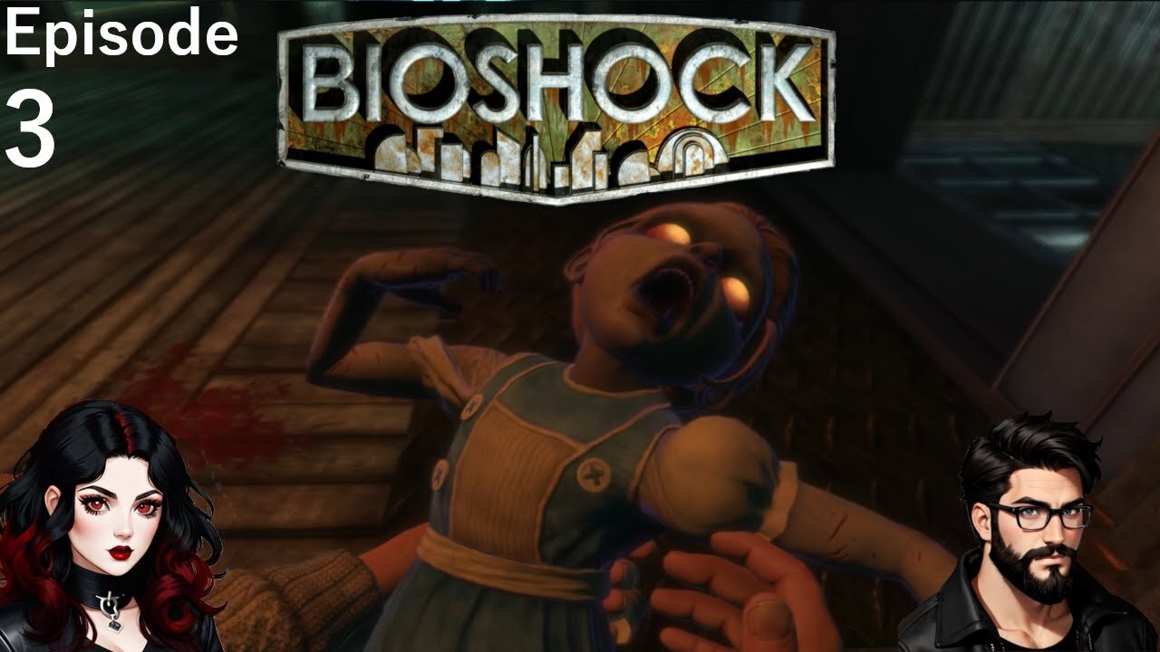 3# Unlocking more Plasmids! - Miss Darkness Play's Bioshock (Blind playthrough)