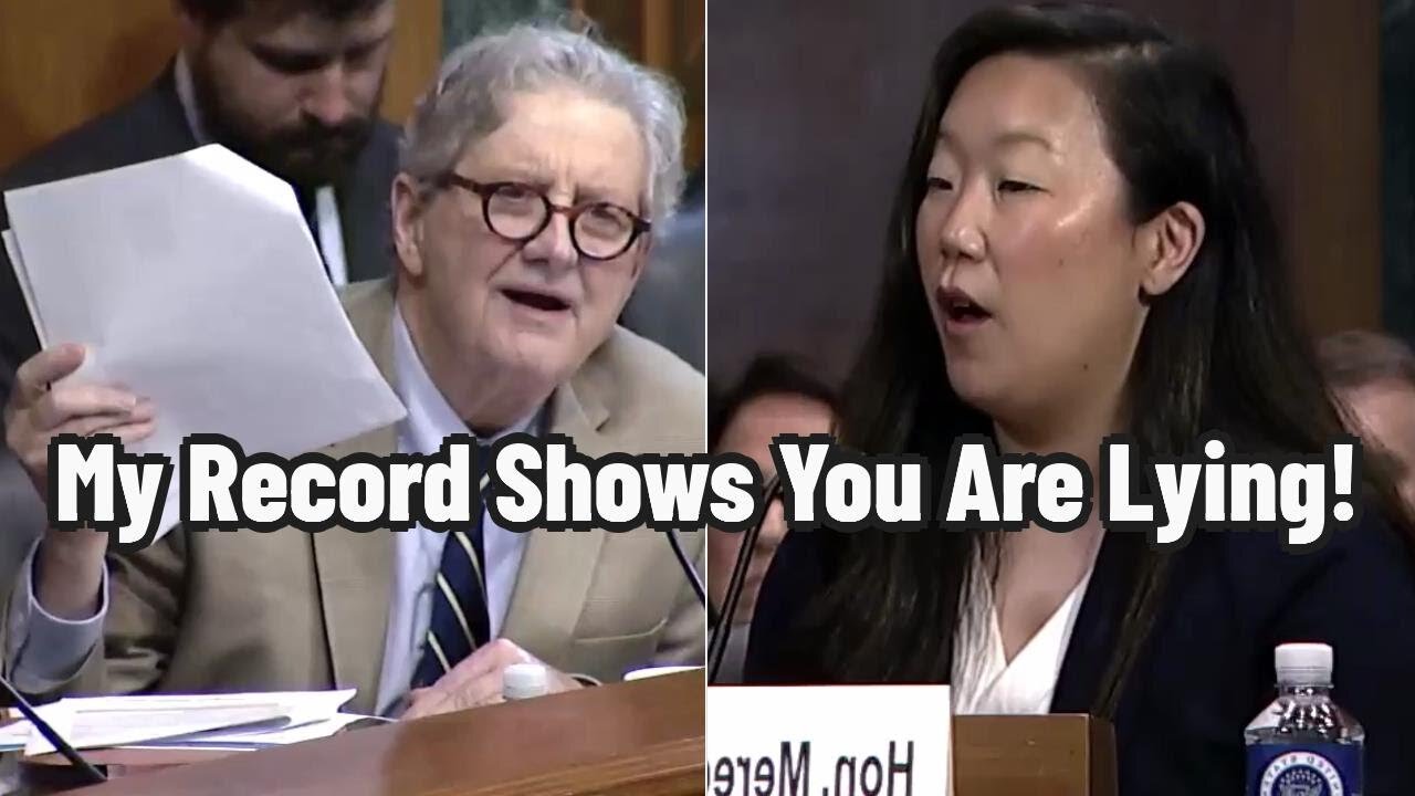 Biden Judicial Nominee Shaking When Sen. Kennedy Exposes Her Past Comments On Institutional Racism