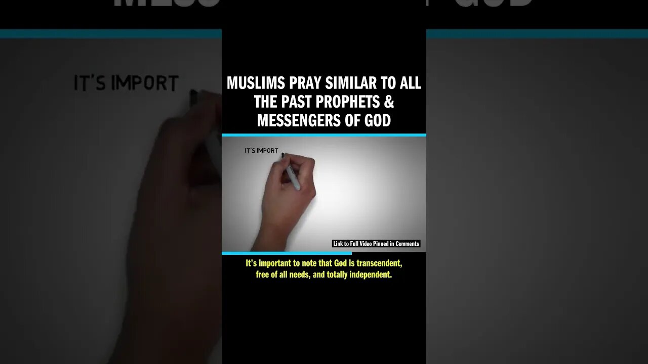 Muslims Pray Similar to All the Past Prophets & Messengers of God