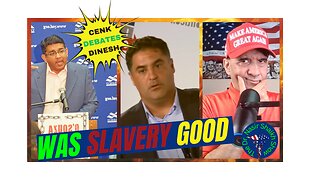 Dinesh D'Souza Absolutely Annihilates Bloviating BLOWHARD Cenk Uygur On Slavery Debate