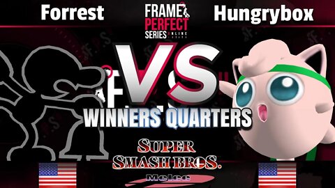 FPS2 Online Winners Quarters - Forrest (Mr. G&W) vs. Liquid | Hungrybox (Puff) - Smash Melee