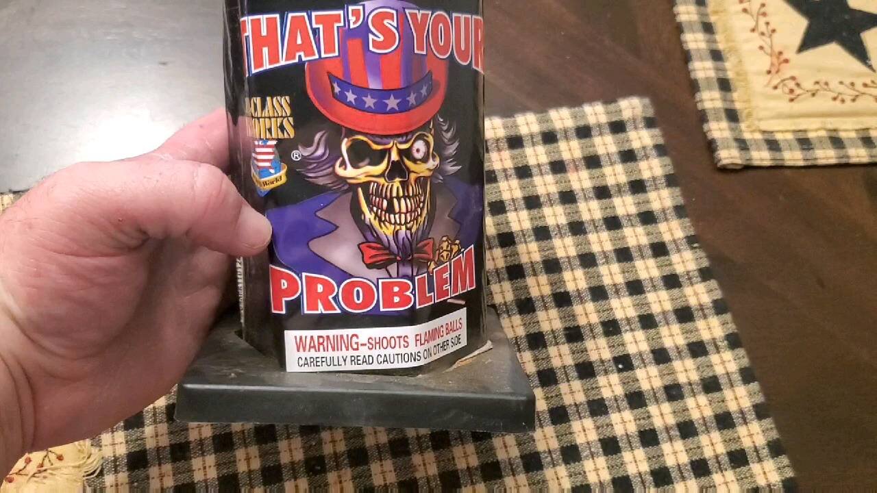 What's Your Problem 200G (World Class Fireworks)