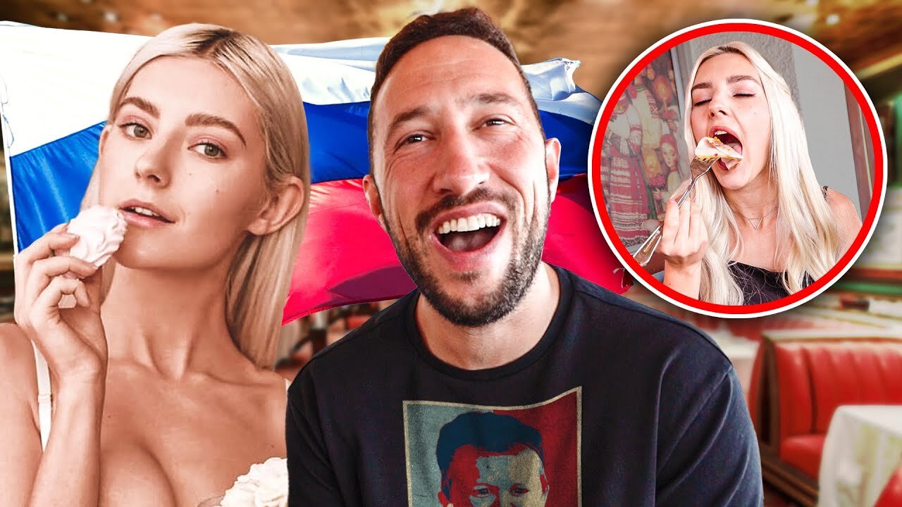 I Tasted Russian Food With Eva Elfie!! | The Night Shift