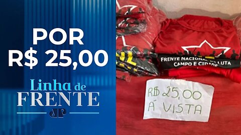 MST aproveita invasão de fazenda para vender camisetas I LINHA DE FRENTE