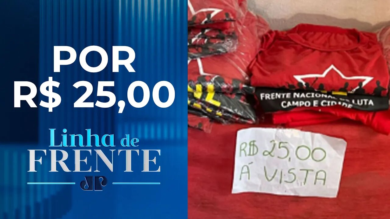 MST aproveita invasão de fazenda para vender camisetas I LINHA DE FRENTE