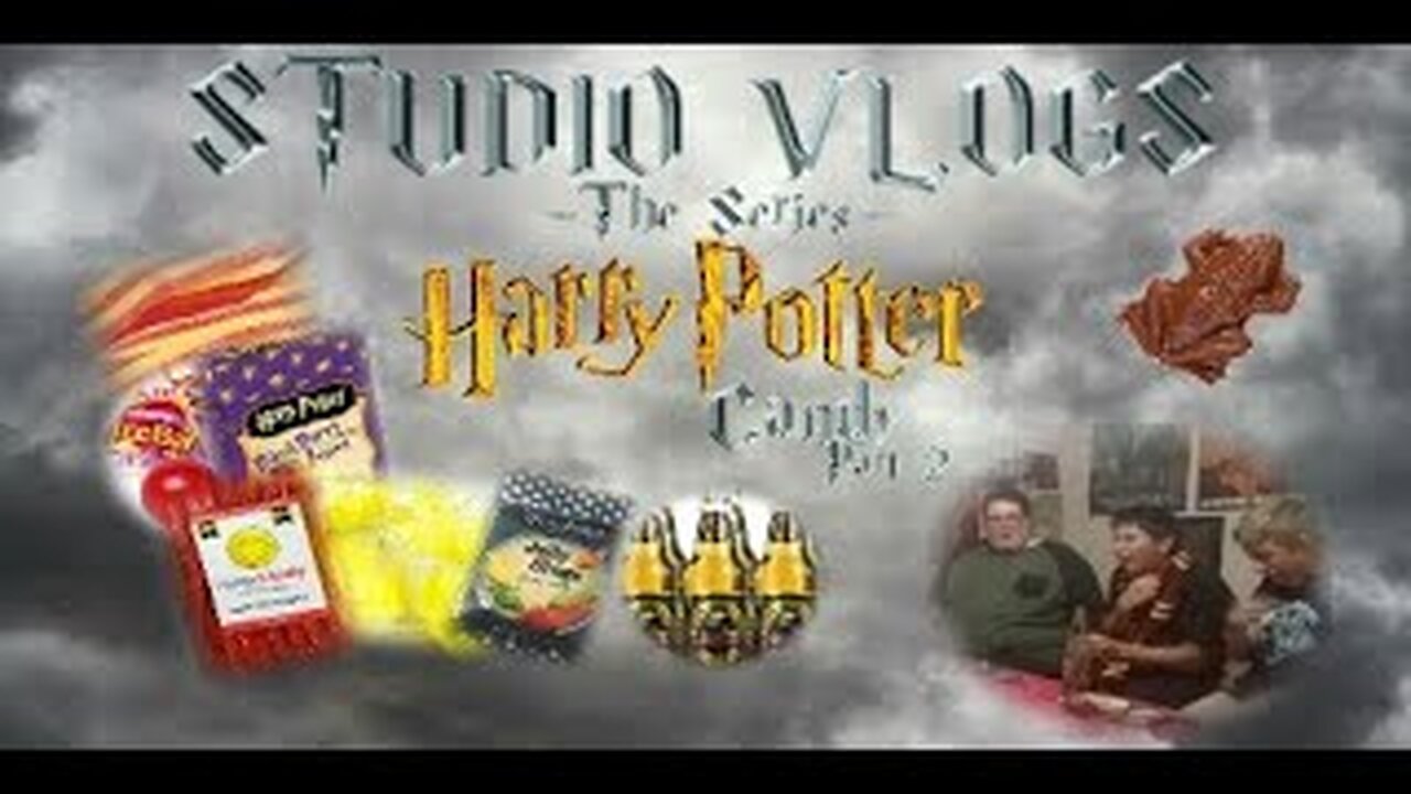 Eating Harry Potter Candy Pt 2 | STUDIO VLOGS | SEASON 1 EPISODE 2 |