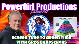 PowerGirl Productions PRESENTS “Screentime to Greentime” School Programs for Healthy Kids