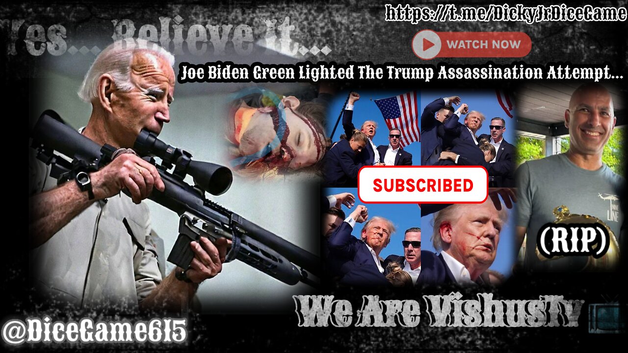 'Yes... Believe It... Joe Biden Green 🍏 Lighted The Trump Assassination Attempt... #VishusTv 📺