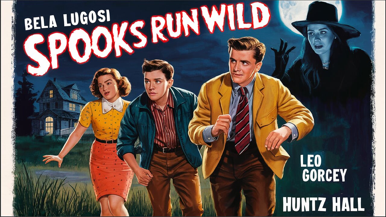 EAST SIDE KIDS, SPOOKS RUN WILD (1941) Bela Lugosi, Leo Gorcey & Bobby Jordan | Horror | Colorized