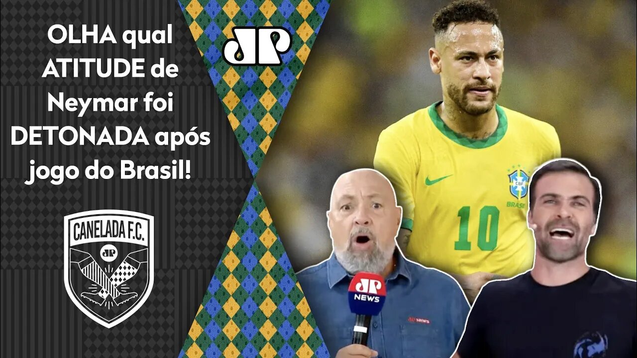 "Que CARA DE PAU! FOI FEIO! O Neymar DESCARADAMENTE..." OLHA o que foi DETONADO após Brasil x Chile!