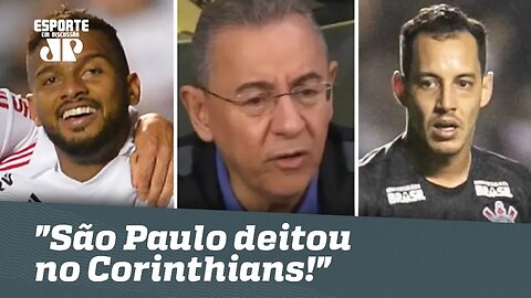 "São Paulo deitou no Corinthians! Foi um VAREIO!", diz Flavio Prado