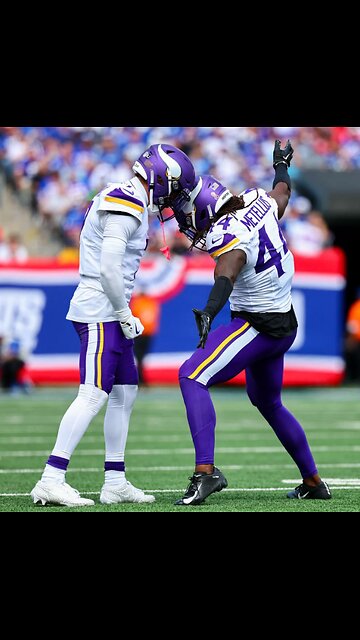 Vikings vs Giants | Darnold throws 2 TD passes and the Vikings easily beat the Giants 28-6