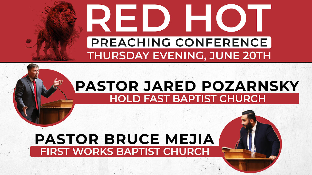 RHPC Thursday Evening Service, June 20th | Pastor Jared Pozarnsky & Bruce Mejia