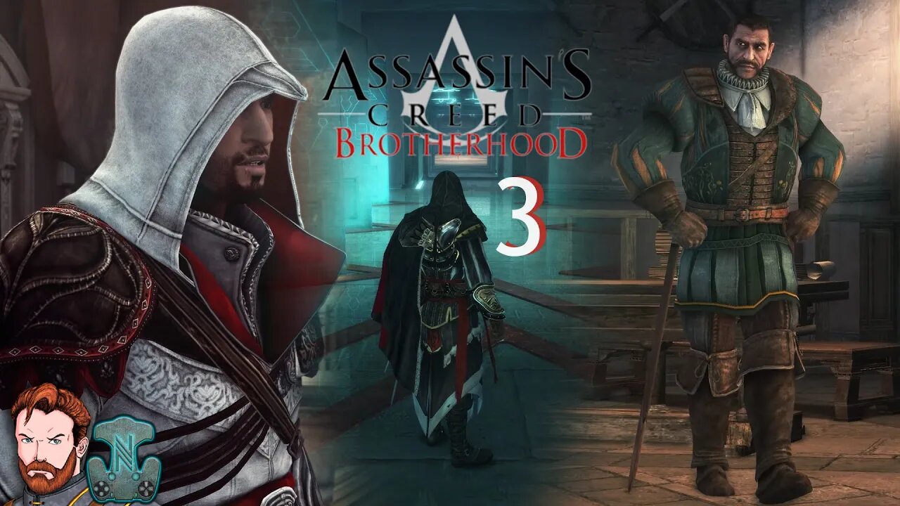 BETWEEN A ROCK AND A HARD PLACE | Lets Play Assassins Creed Brotherhood | Part 3