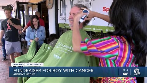 St. Baldrick's Foundation fundraiser held for boy with cancer