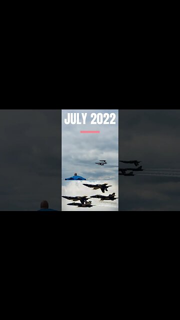 The Blue Angels At The Dayton Air Show July 2022