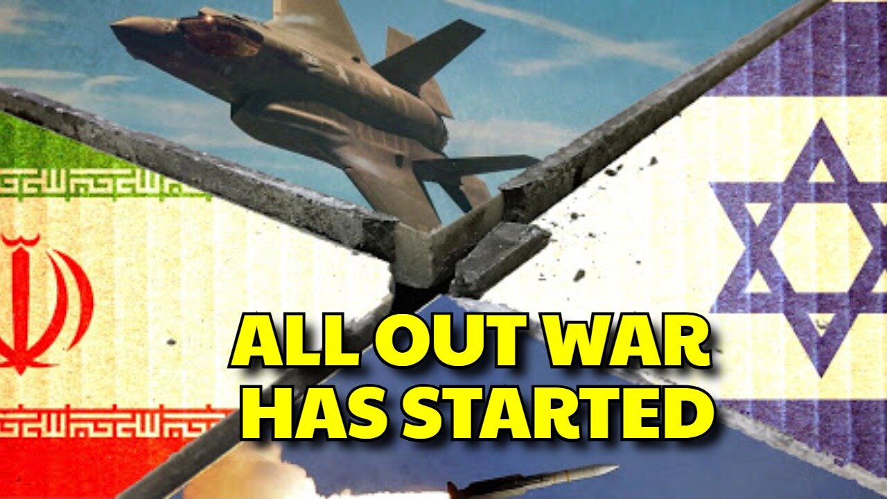 IRAN HAS RETALIATED ON ISRAEL ALL OUT WAR HAS STARTED