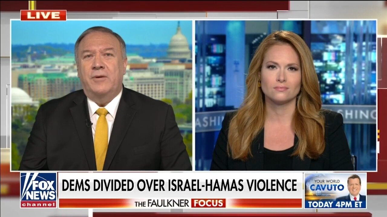 Mike Pompeo: Dems Accusing Israel of Terrorism is Anti-Semitic