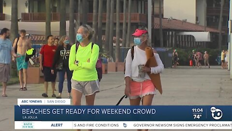 San Diego beaches brace for large crowds amid holiday weekend and heat wave