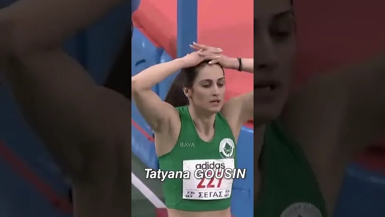 Mulher Delicioso salto em altura | Beauty high jump #TatyanaGOUSIN #beauty #sexy #sports #high jump